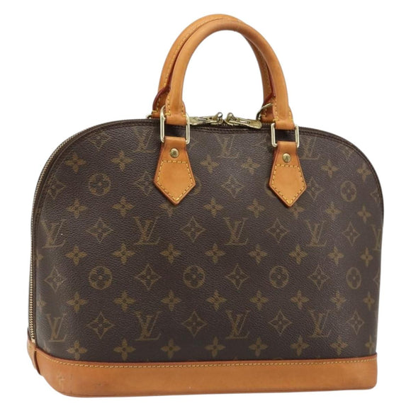 LOUIS VUITTON Monogram Alma Hand Bag M51130 LV Auth 187132