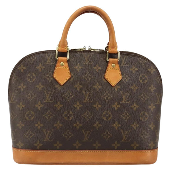 LOUIS VUITTON Monogram Alma Hand Bag M51130 LV Auth 187132