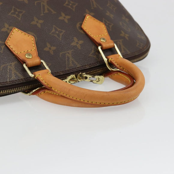 LOUIS VUITTON Monogram Alma Hand Bag M51130 LV Auth 187132