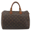 LOUIS VUITTON Monogram Speedy 30 Hand Bag M41526 LV Auth 187133-13