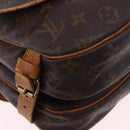 LOUIS VUITTON Monogram Saumur 30 Shoulder Bag M42256 LV Auth 187137-16