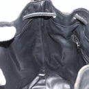CELINE Macadam Canvas Shoulder Bag Black Auth 187144-19