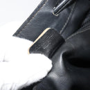CELINE Macadam Canvas Shoulder Bag Black Auth 187144-22