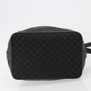 CELINE Macadam Canvas Shoulder Bag Black Auth 187144-9