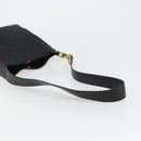 GUCCI GG Canvas Shoulder Bag Black Gold 91761 Auth 187145A-7