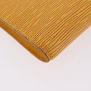 LOUIS VUITTON Epi Pochette Accessoires Pouch Yellow M52949 LV Auth 187147-16