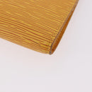 LOUIS VUITTON Epi Pochette Accessoires Pouch Yellow M52949 LV Auth 187147-17