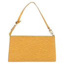 LOUIS VUITTON Epi Pochette Accessoires Pouch Yellow M52949 LV Auth 187147-2
