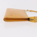 LOUIS VUITTON Epi Pochette Accessoires Pouch Yellow M52949 LV Auth 187147-3