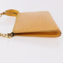 LOUIS VUITTON Epi Pochette Accessoires Pouch Yellow M52949 LV Auth 187147-4