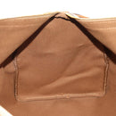 CELINE Macadam Canvas Boston Bag PVC Leather 2way Brown Gold Auth 187148V-26
