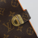 LOUIS VUITTON Monogram Agenda Koala PM Planner Cover Orange R21015 Auth 187153A-12