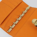 LOUIS VUITTON Monogram Agenda Koala PM Planner Cover Orange R21015 Auth 187153A-18