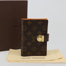 LOUIS VUITTON Monogram Agenda Koala PM Planner Cover Orange R21015 Auth 187153A-24