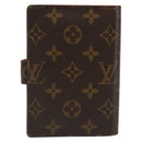 LOUIS VUITTON Monogram Agenda Koala PM Planner Cover Orange R21015 Auth 187153A-3