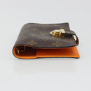 LOUIS VUITTON Monogram Agenda Koala PM Planner Cover Orange R21015 Auth 187153A-7