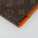 LOUIS VUITTON Monogram Agenda Koala PM Planner Cover Orange R21015 Auth 187153A-9