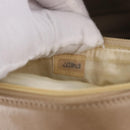 CHANEL Matelasse Chain Shoulder Bag Lamb Skin Beige Gold CC Auth 187157A-24