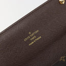LOUIS VUITTON Monogram Mini Lin Portefeiulle Sarah Wallet M95234 LV Auth 187160A-17