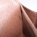 LOUIS VUITTON Monogram Mini Lin Portefeiulle Sarah Wallet M95234 LV Auth 187160A-12
