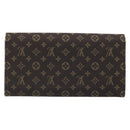 LOUIS VUITTON Monogram Mini Lin Portefeiulle Sarah Wallet M95234 LV Auth 187160A-2