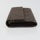 LOUIS VUITTON Monogram Mini Lin Portefeiulle Sarah Wallet M95234 LV Auth 187160A-4
