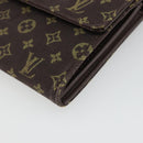 LOUIS VUITTON Monogram Mini Lin Portefeiulle Sarah Wallet M95234 LV Auth 187160A-7