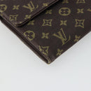 LOUIS VUITTON Monogram Mini Lin Portefeiulle Sarah Wallet M95234 LV Auth 187160A-14