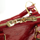 LOUIS VUITTON Vernis Alma BB Hand Bag 2way Pomme D'amour M91606 Auth 187161SAV-24