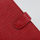 LOUIS VUITTON Epi Agenda PM Day Planner Cover Red R20057 LV Auth 187164-12