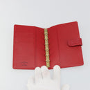 LOUIS VUITTON Epi Agenda PM Day Planner Cover Red R20057 LV Auth 187164-13