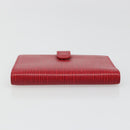 LOUIS VUITTON Epi Agenda PM Day Planner Cover Red R20057 LV Auth 187164-5