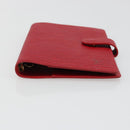 LOUIS VUITTON Epi Agenda PM Day Planner Cover Red R20057 LV Auth 187164-7