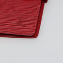 LOUIS VUITTON Epi Agenda PM Day Planner Cover Red R20057 LV Auth 187164-8