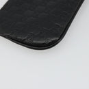 GUCCI Micro GG Canvas Guccissima Coin Purse Black 544476 Auth 187165A-16