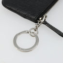 GUCCI Micro GG Canvas Guccissima Coin Purse Black 544476 Auth 187165A-8