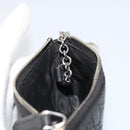 GUCCI Micro GG Canvas Guccissima Coin Purse Black 544476 Auth 187165A-18