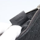 GUCCI Micro GG Canvas Guccissima Coin Purse Black 544476 Auth 187165A-12