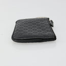 GUCCI Micro GG Canvas Guccissima Coin Purse Black 544476 Auth 187165A-3