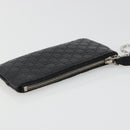 GUCCI Micro GG Canvas Guccissima Coin Purse Black 544476 Auth 187165A-5