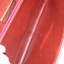 CARTIER Celine Macadam Canvas Bag Leather 3 Set Brown Bordeaux Auth 187170-14