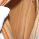 CARTIER Celine Macadam Canvas Bag Leather 3 Set Brown Bordeaux Auth 187170-8
