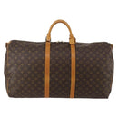 LOUIS VUITTON Monogram Keepall Bandouliere 60 Boston Bag M41412 LV Auth 187172-2