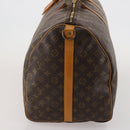 LOUIS VUITTON Monogram Keepall Bandouliere 60 Boston Bag M41412 LV Auth 187172-3