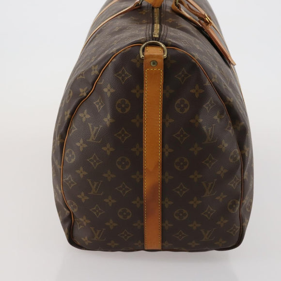 LOUIS VUITTON Monogram Keepall Bandouliere 60 Boston Bag M41412 LV Auth 187172