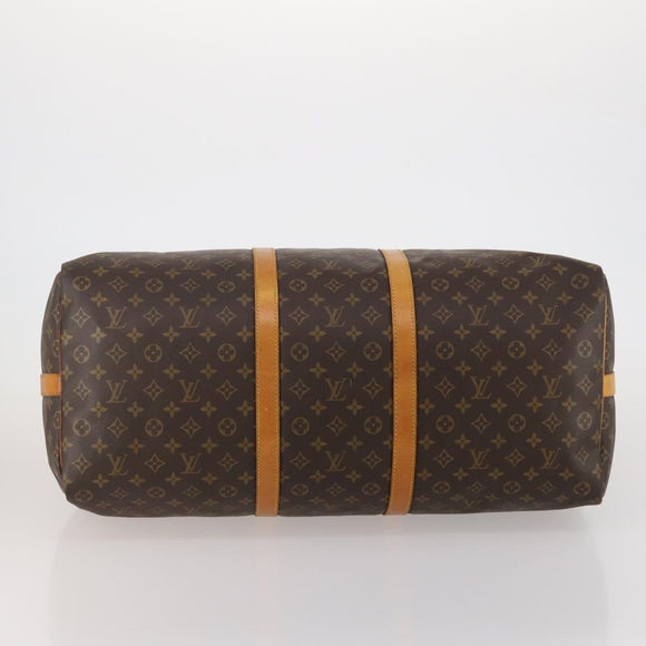 LOUIS VUITTON Monogram Keepall Bandouliere 60 Boston Bag M41412 LV Auth 187172