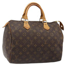 LOUIS VUITTON Monogram Speedy 30 Hand Bag M41526 LV Auth 187176A-1