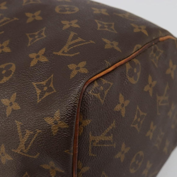 LOUIS VUITTON Monogram Speedy 30 Hand Bag M41526 LV Auth 187176A