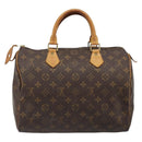 LOUIS VUITTON Monogram Speedy 30 Hand Bag M41526 LV Auth 187176A-2