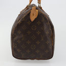 LOUIS VUITTON Monogram Speedy 30 Hand Bag M41526 LV Auth 187176A-4